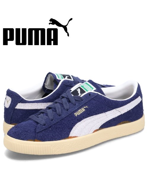 PUMA プーマ スウェード ヴィンテージ ザネバーウォーン2 スニーカー メンズ スエード SUEDE VTG THE NEVERWORN 2 ネイビー 3