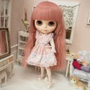 ネオブライス ウィッグ 姫バングソバージュフェアリーピンク 10インチ/ドール Blythe