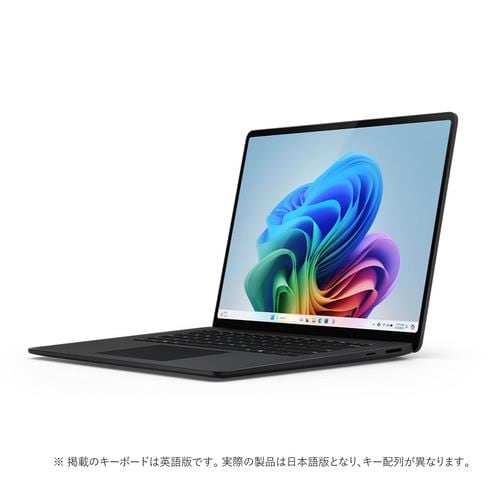 Microsoft ZHH-00045 Surface Laptop(第7世代) 15 Snapdragon X Elite／16／512 ブラック Copilot+ PC