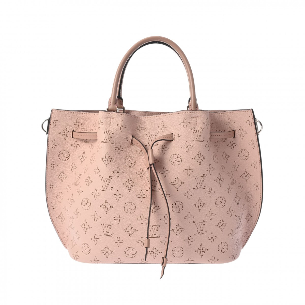 LOUIS VUITTON ルイヴィトン モノグラム マヒナ ジロラッタ 2WAY マグノリア M54401 レディース マヒナレザー ハンドバッグ Aランク 中古 