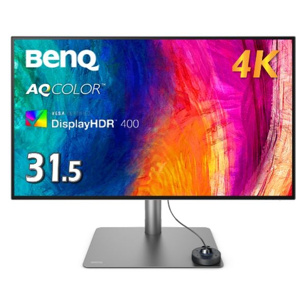 ベンキュー  液晶ディスプレイ　３１．５型／３８４０×２１６０／ＨＤＭＩ、ＤｉｓｐｌａｙＰｏｒｔ、Ｔｈｕｎｄｅｒｂｏｌｔ PD3225U（直送品）