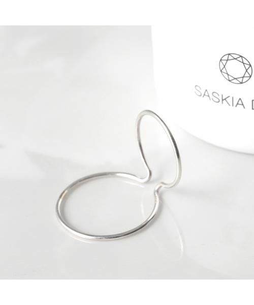 Saskia Diez イヤーカフ WIRE EARCUFF DOUBLE NO1 ワイヤー