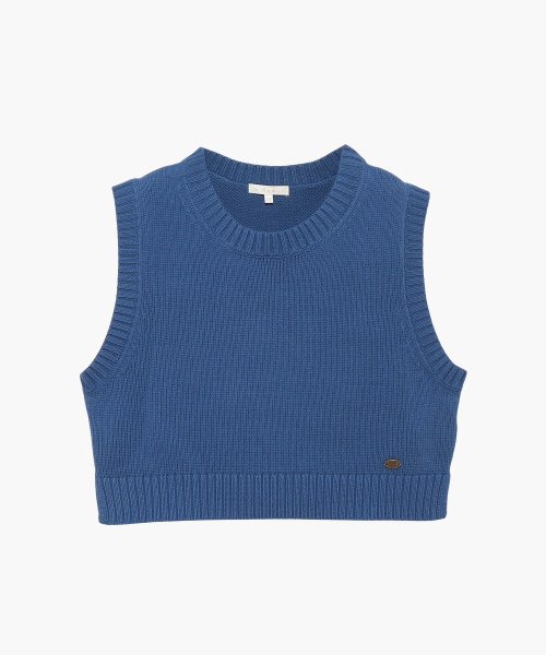 WU63 PULLOVER クルーネックミニべスト