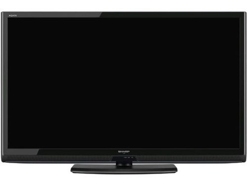 SHARP LEDAQUOS 52型 地上・BS・110度CSデジタルフルハイビジョン液晶テレビ LC-52V5-B ブラック系【中古品】