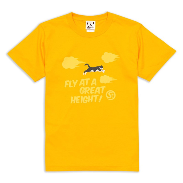 SCOPYネコTシャツ「FLY!」  ゆうひ