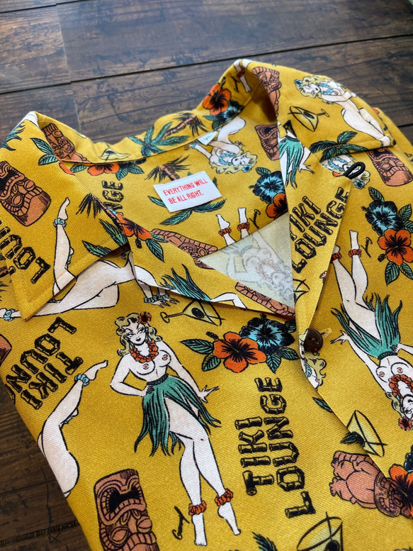 TIKI LOUNGE アロハシャツ / ALOHA SHIRT -ART WORK BY GUMMY 沖縄