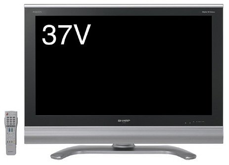 シャープ 37V型 ハイビジョン 液晶テレビ AQUOS LC-37BD1W【中古品】