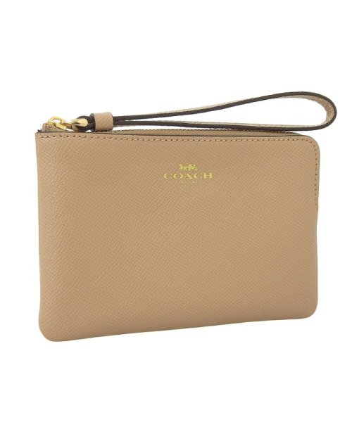 【Coach(コーチ)】Coach コーチ CORNER ZIP WRISTLET ポーチ