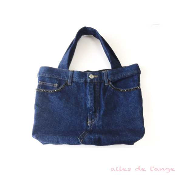 no165 - Denim Remake トートバッグ