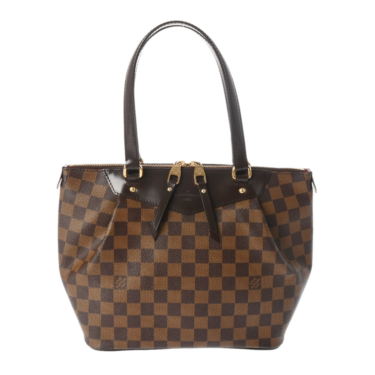 LOUIS VUITTON ルイヴィトン ダミエ ウエストミンスター PM ブラウン N41102 レディース ダミエキャンバス ハンドバッグ ABランク 中古 