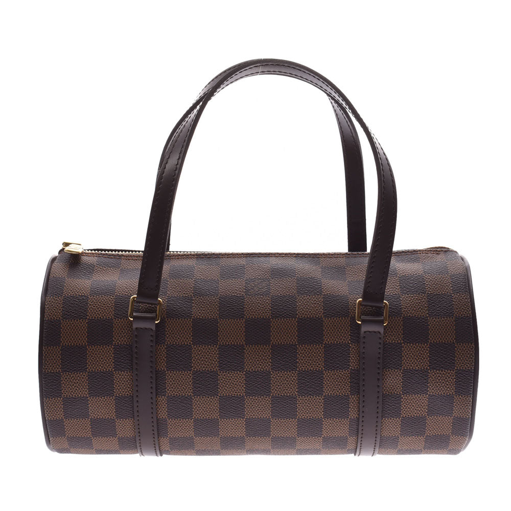 LOUIS VUITTON ルイヴィトン ダミエ パピヨンS ブラウン N51304 レディース ダミエキャンバス ハンドバッグ Aランク 中古 