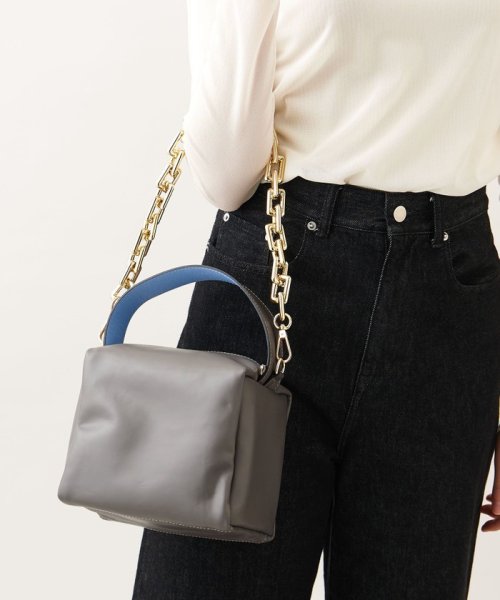 【別注】＜AULENTTI＞BOX Chain BAG