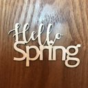 [hello spring/大]タイトルチップボード（2個入り）