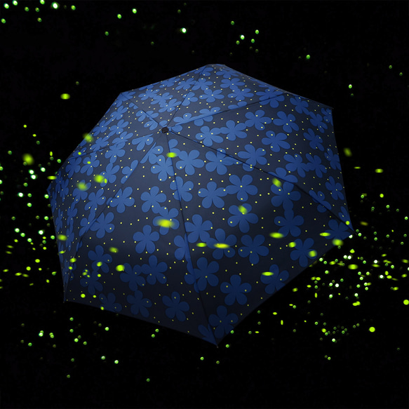 didyda safe ノンリバウンド 自動傘 防風 紫外線防止 超軽量・省力 - ホタル