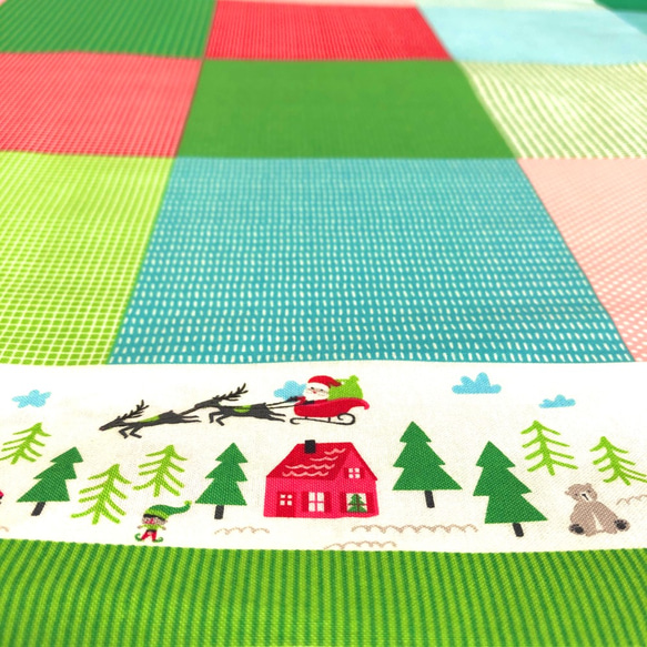 USAコットン　moda　モダ　THE NORTH POLE  CHRISTMAS PATCHWORK