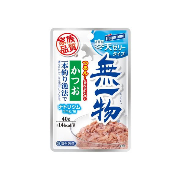 はごろもフーズ 無一物寒天 かつお一本釣り 40g FC916PM-3706