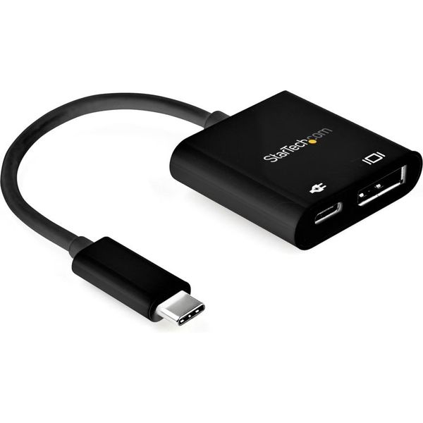 Startech.com USB Type-C-DisplayPort アダプタ PD対応 8K/30Hz CDP2DP14UCPB 1個