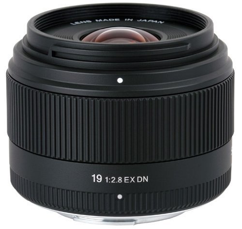 シグマ 19mm F2.8 EX DN MFT マイクロフォーサーズ用 デジタル専用 単焦点 広角【中古品】