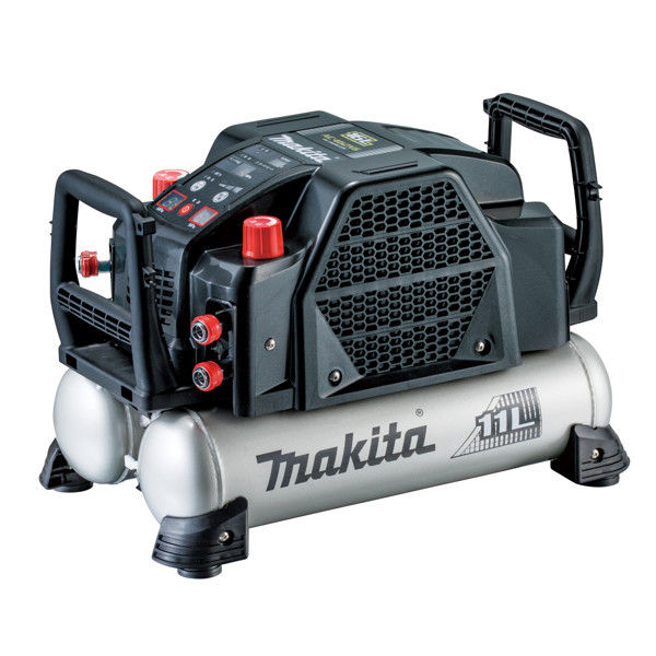 マキタ エアコンプレッサ（黒） 11L 4口 高圧専用 AC462XLHB（直送品）