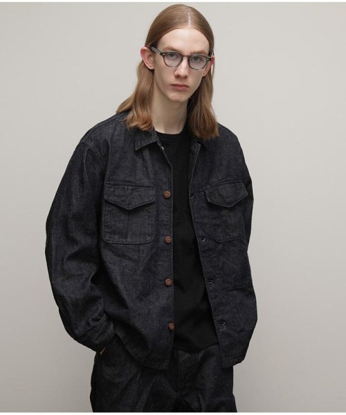 DENIM UTILITY JACKET/デニム ユーティリティージャケット