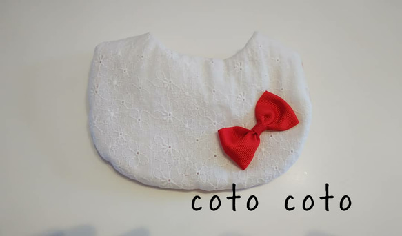 coto cotoスタイ お花の刺繍