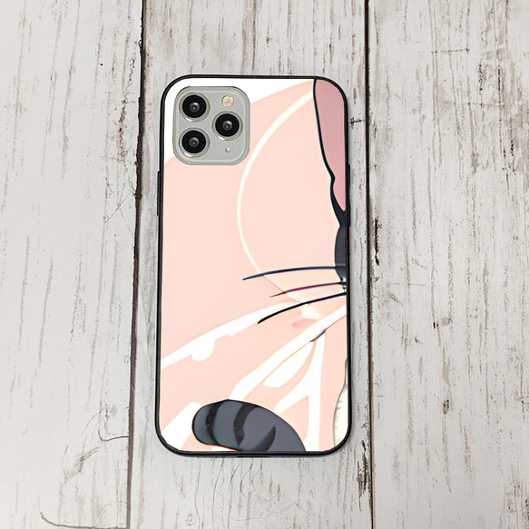 iphoneケース4-5-42 iphone 強化ガラス ねこ・猫・ネコ 箱1 かわいい アイフォン iface