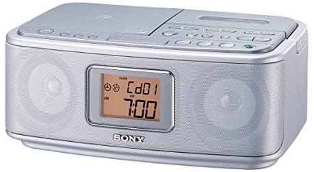 ソニー SONY CDラジオカセットレコーダー CFD-E501 : FM/AM対応 シルバー CFD-E501 S【中古品】