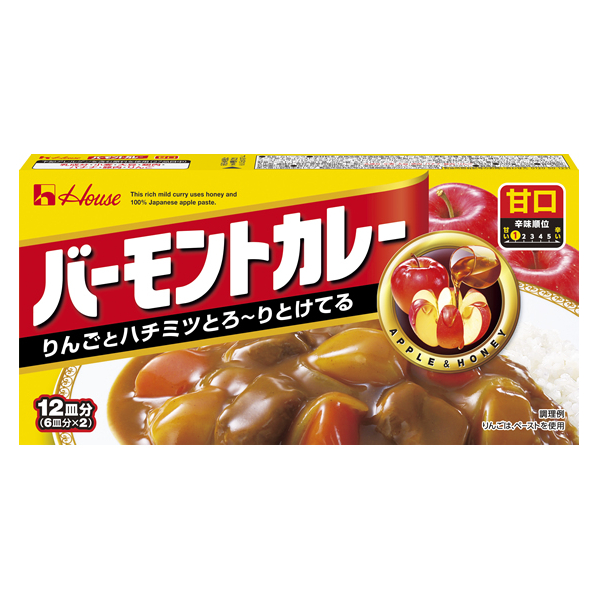 ハウス食品 バーモントカレー 甘口 230g F854331