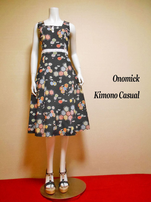 スクエアネックドレス Square neck dress LO-514/S