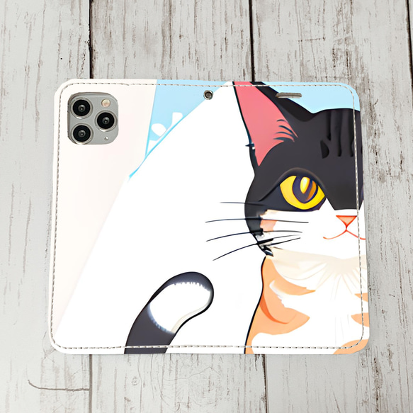 iphoneケース1-3-8 iphone 手帳 ねこ・猫・ネコ 箱1 かわいい アイフォン iface