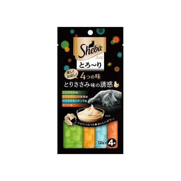 マースジャパン メルティ4つの味 とりささみ味の誘惑 4P FC583NP