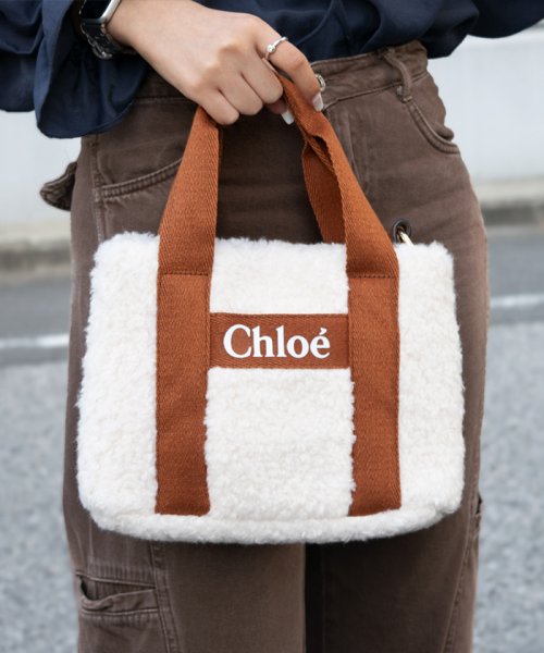 Chloe クロエ キッズ 大人もOK ハンド トート バッグ ショルダー バッグ 2WAY