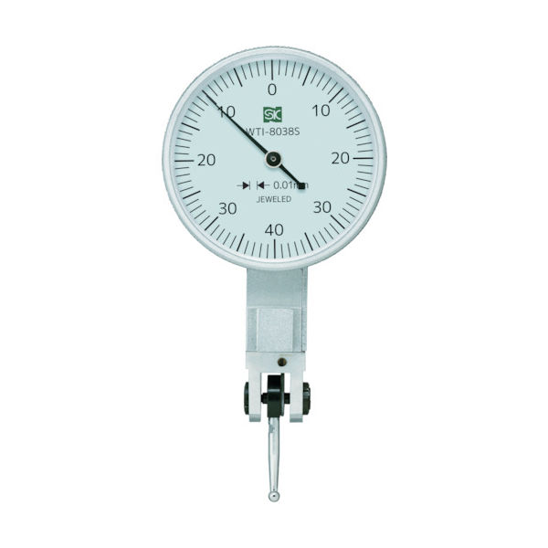 新潟精機 SK ダイヤルインジケータ 測定範囲0-0.8mm 最小表示0.01mm