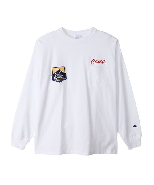 チャンピオン/POCKET L/S T－SHIRT