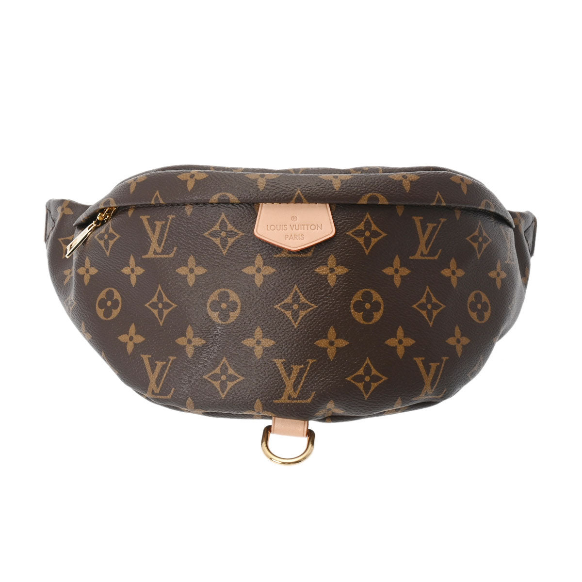 LOUIS VUITTON ルイヴィトン モノグラム バムバッグ ブラウン M43644 メンズ モノグラムキャンバス ボディバッグ Aランク 中古 