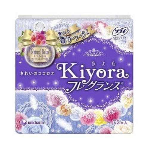 ユニ・チャーム ソフィ Kiyora フレグランス ナチュラルリラックス 72枚入