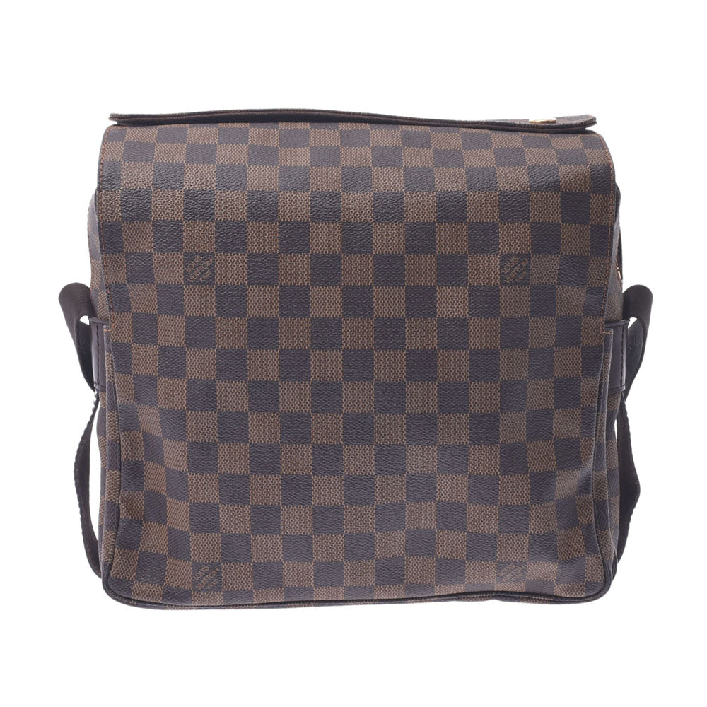 LOUIS VUITTON ルイヴィトン ダミエ ナヴィグリオ  ブラウン N45255 ユニセックス ダミエキャンバス ショルダーバッグ ABランク 中古 