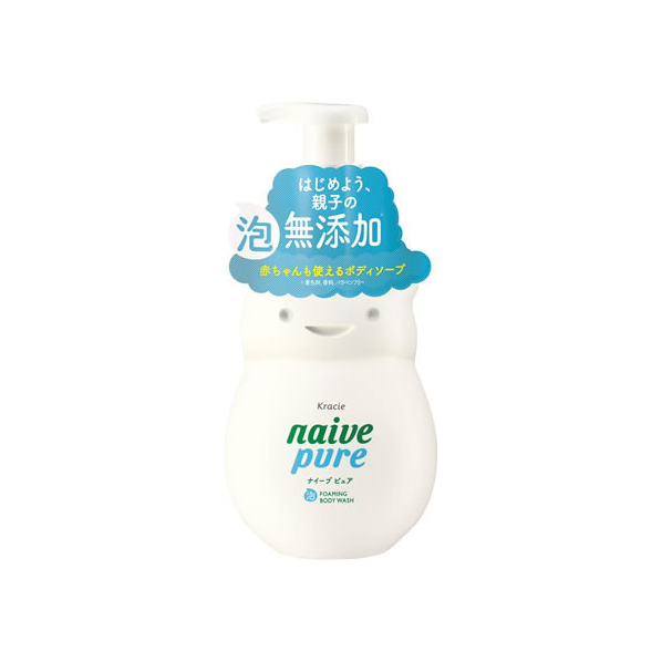 クラシエ ナイーブピュア 泡ボディソープ ジャンボ 本体 550mL F046653