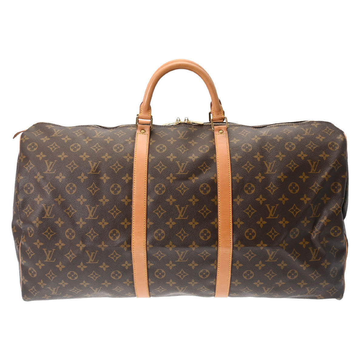 LOUIS VUITTON ルイヴィトン モノグラム キーポル 60 ブラウン M41422 ユニセックス モノグラムキャンバス ボストンバッグ Bランク 中古 