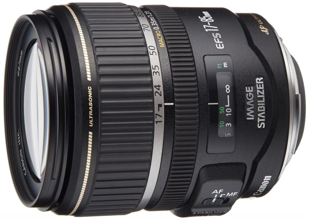 Canon EFレンズ EF-S17-85mm F4-5.6 IS USM デジタル専用 ズームレンズ 標準【!中古品!】