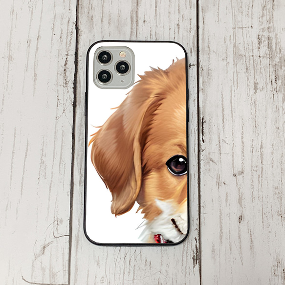 iphoneケース3-5-40 iphone 強化ガラス 犬・いぬ・ワンちゃん 箱13 かわいい アイフォン iface