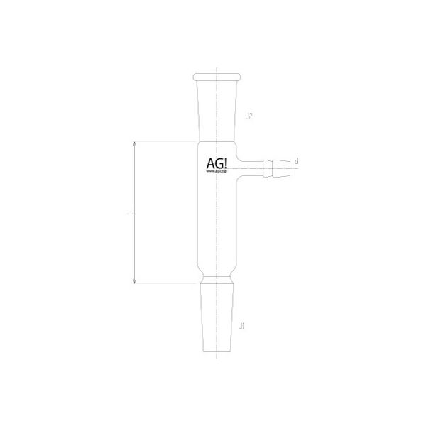 旭製作所 減圧用連結管 2526-5L 1個 62-2094-82（直送品）