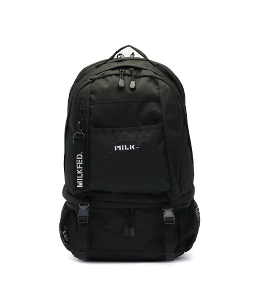 ミルクフェド リュック 通学 MILKFED. リュックサック NEO BIG BACKPACK BAR 女子 バックパック デイパック A4 32L 0318