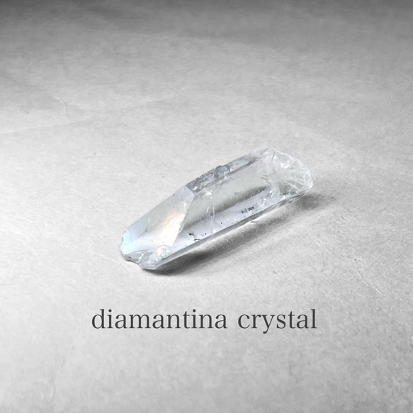 diamantina crystal：lemurian crystal / ディアマンティーナ産水晶36：レムリアン水晶