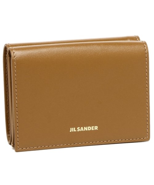 ジルサンダー 三つ折り財布 タイニー ミニ財布 ブラウン レディース JIL SANDER J07UI0011 P4840 225