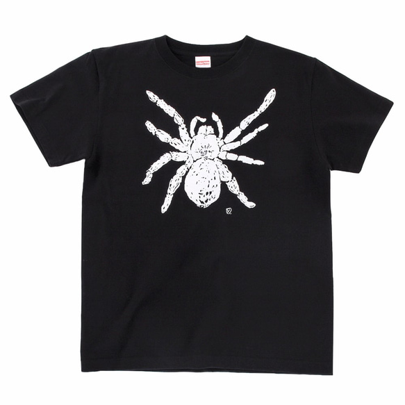 タランチュラ メンズＴシャツ 蜘蛛 スパイダー Black