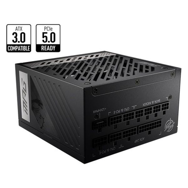 MSI ＡＴＸ３．０　ＧＥＮ５対応　８５０Ｗ　８０ＰＬＵＳ　ＧＯＬＤフルモジュラーＡＴＸ電源 MPG A850G PCIE5 1台（直送品）