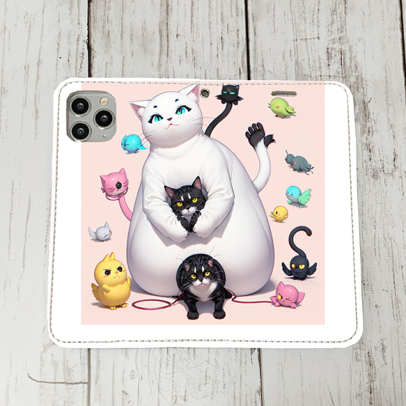 iphoneケース1-4-2 iphone 手帳 猫・ネコ、ねこちゃん 箱17 かわいい アイフォン iface