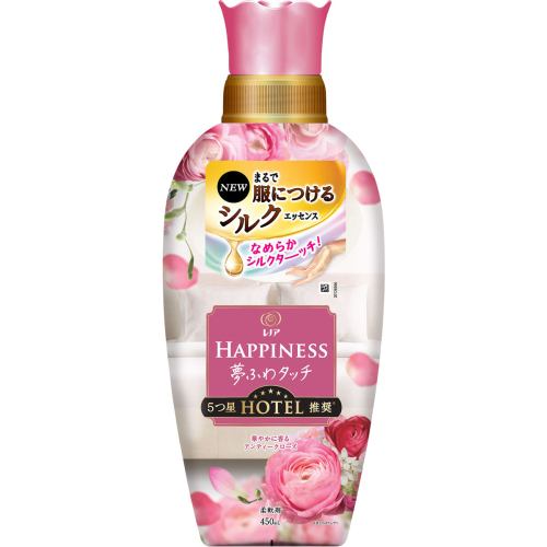 P＆Gジャパン レノアハピネス夢ふわタッチ 華やかに香るアンティークローズ本体 450ML