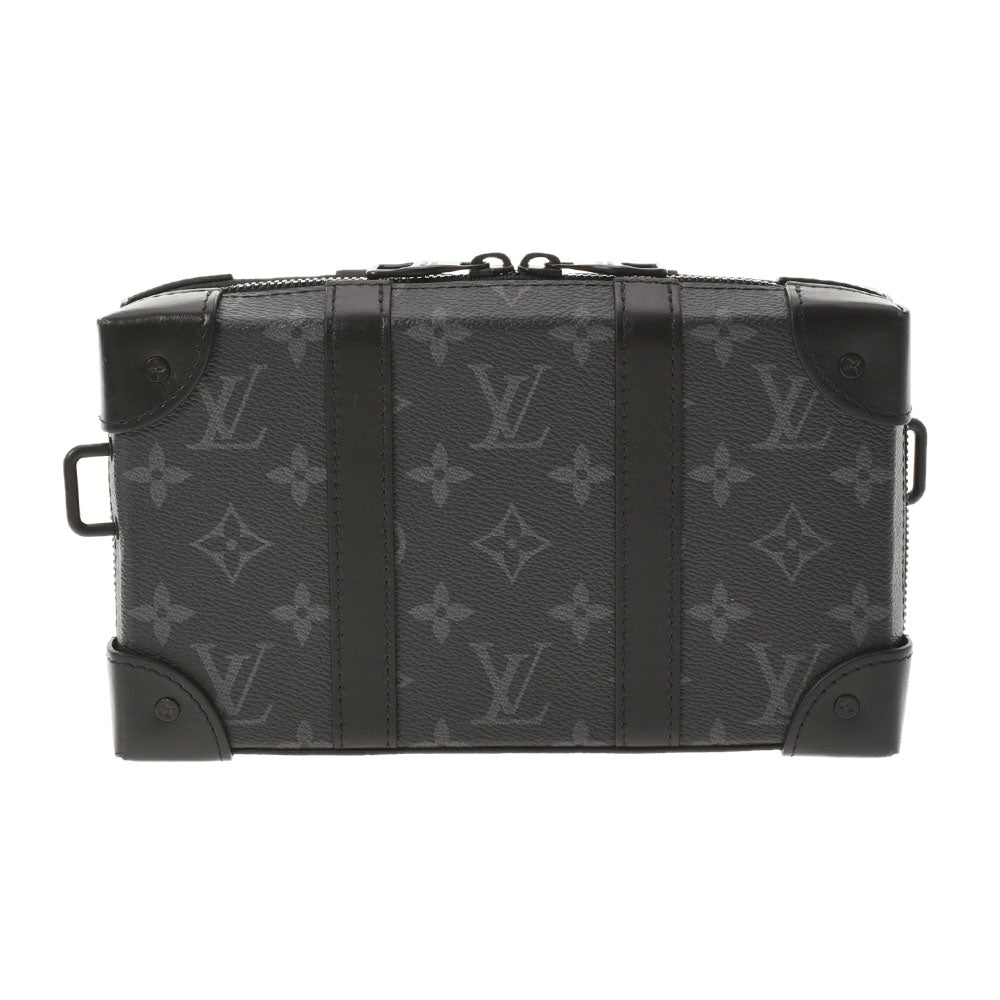 LOUIS VUITTON ルイヴィトン モノグラム エクリプス ソフトトランクウォレット 黒 M69838 ユニセックス モノグラムキャンバス 長財布 ABランク 中古 